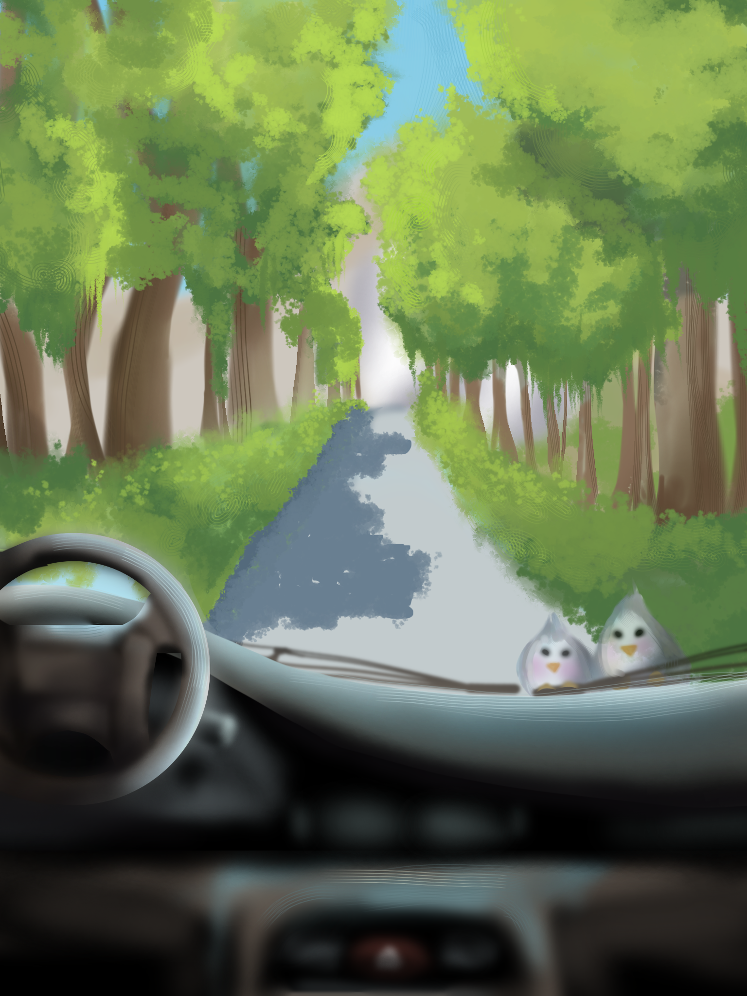 Road trip - ibisPaint