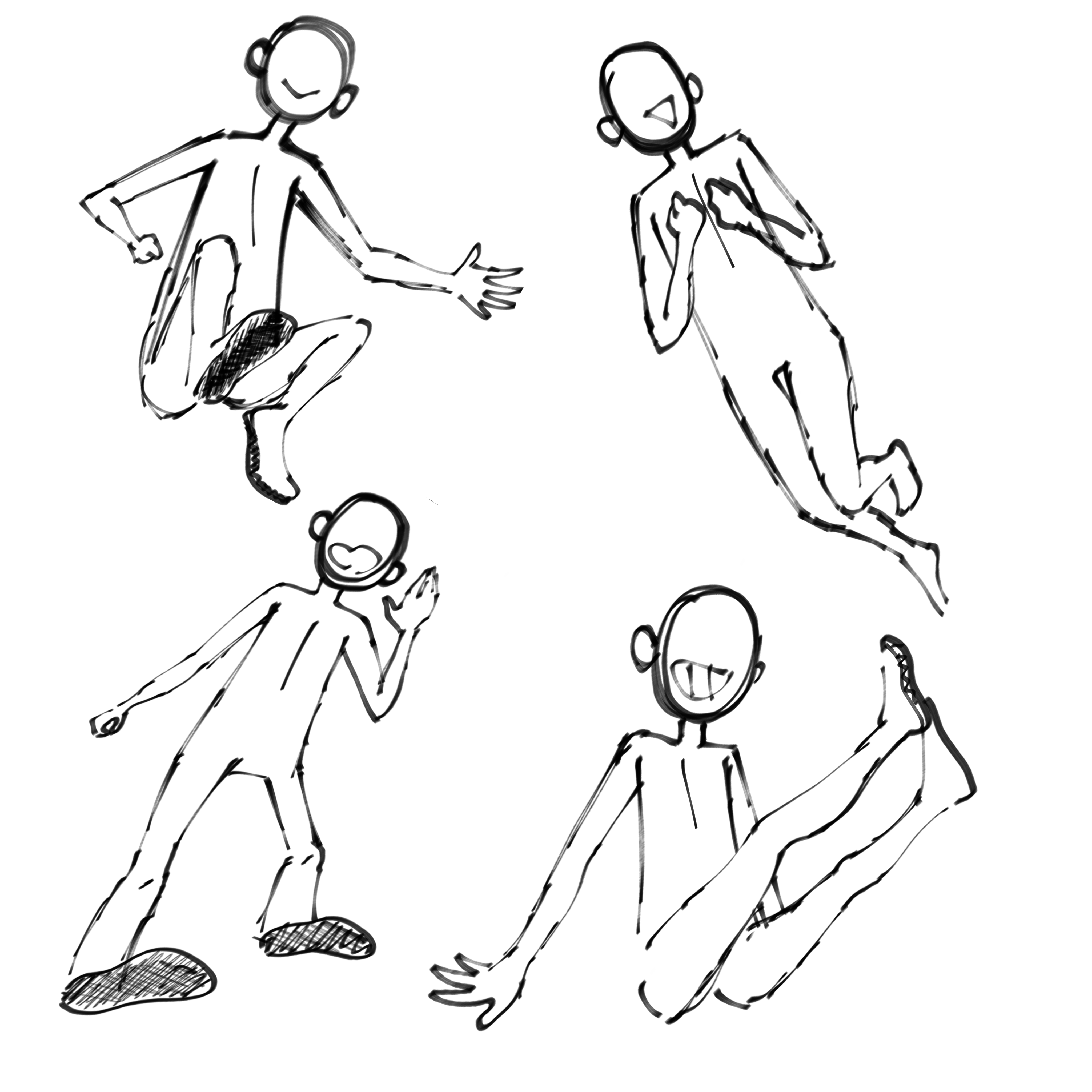 Base poses 01 - ibisPaint