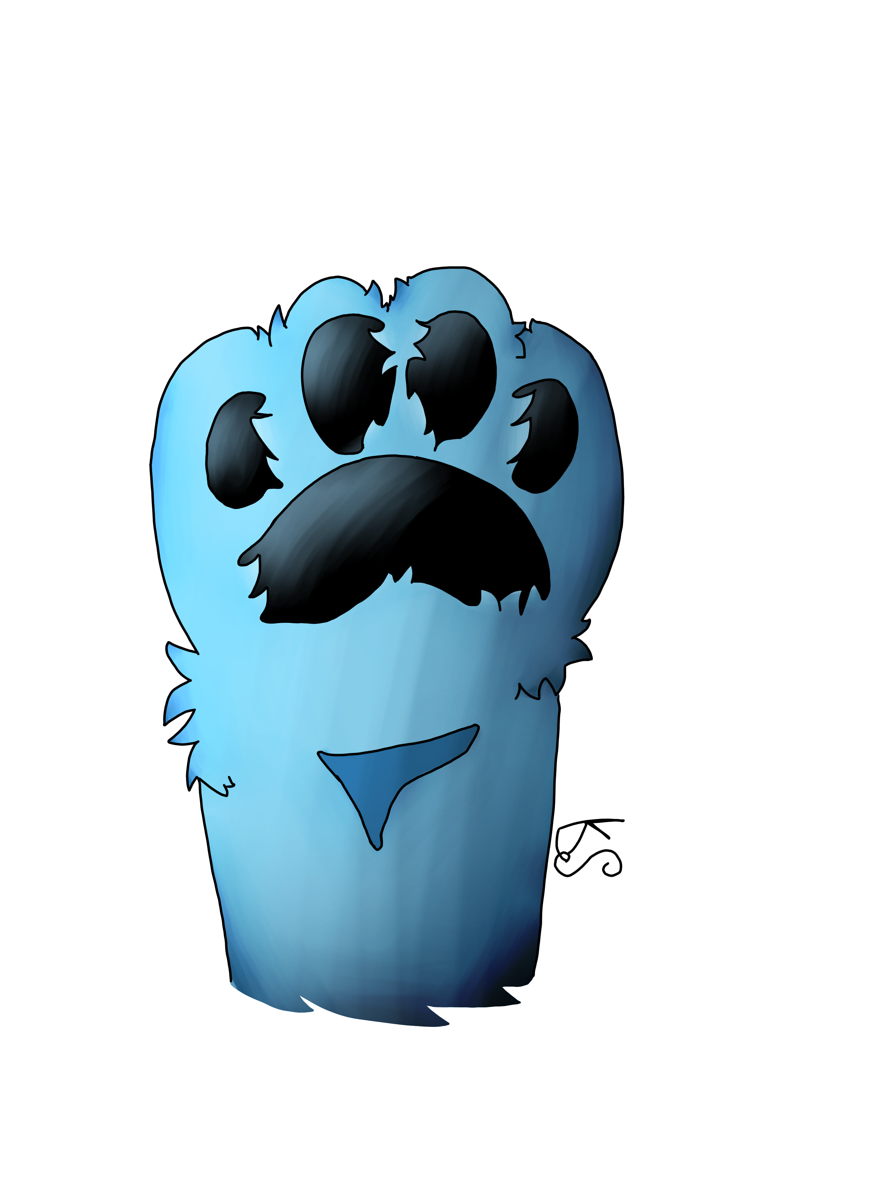 Cat paw - ibisPaint