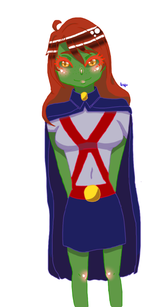 young justice miss Martian speedpaint