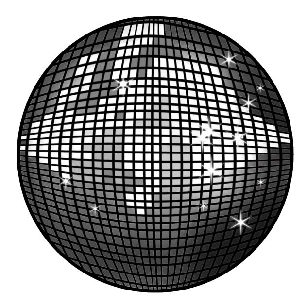 Disco mirror ball 🪞 - ibisPaint