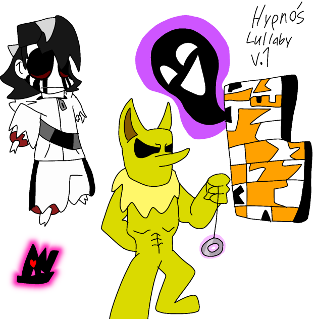 Hypno's lullaby v1 characters by Ashie