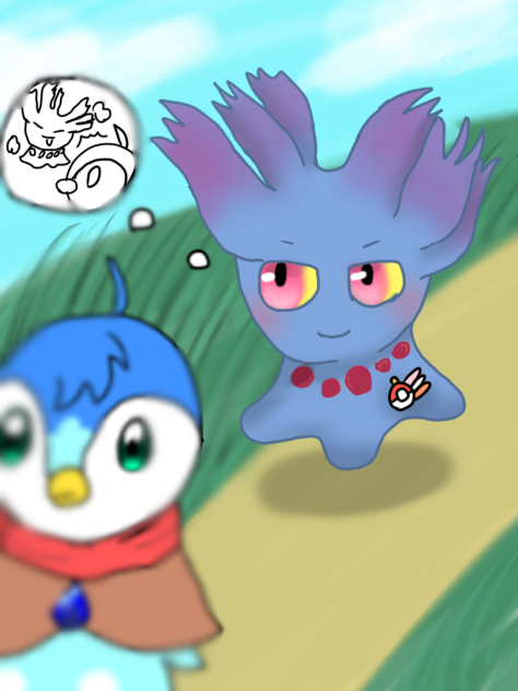 挨拶がわりにイタズラを