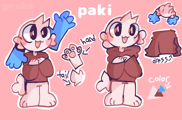 my OC paki 💕👋🐇🐰