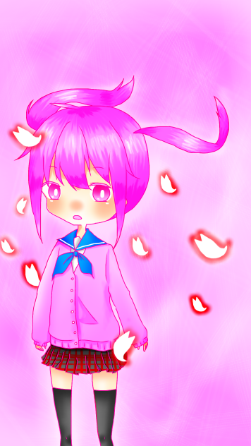 ツインテールの女の子