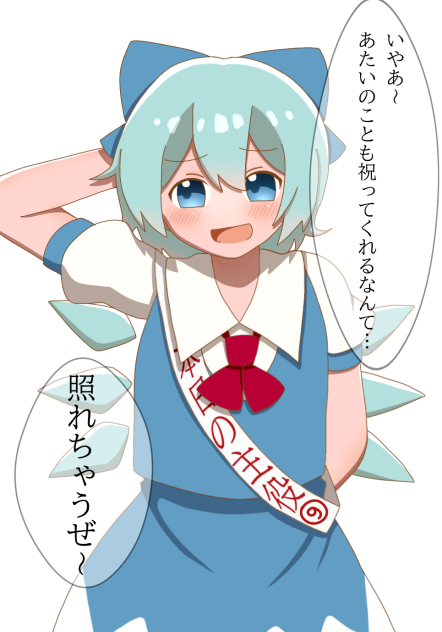 今日はチルノちゃんの日！