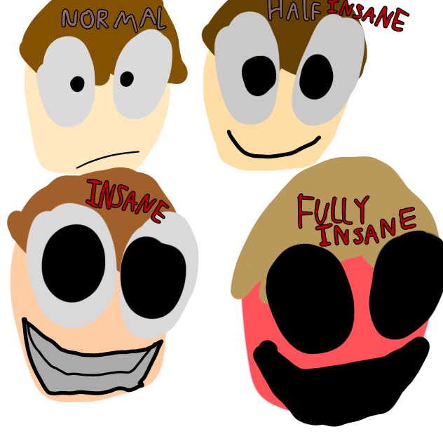 Insanity stages