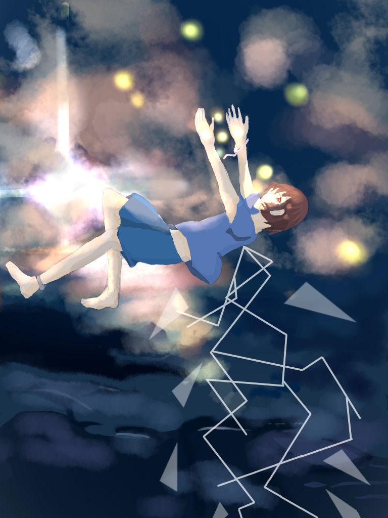 夜明けと蛍 ibisPaint