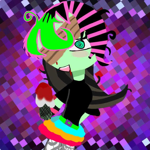 Don’t Party to much scene girl! 💚🩷💛💙