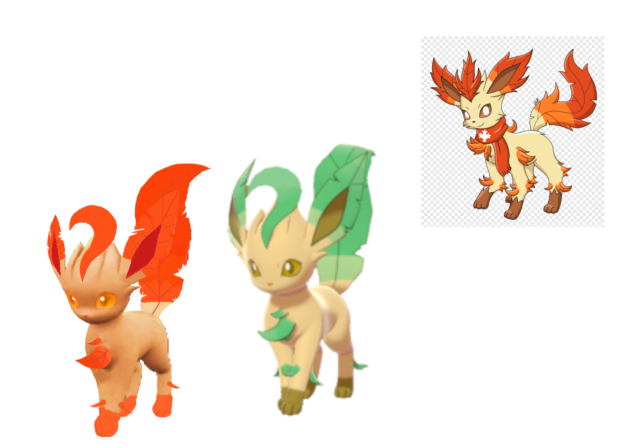 I fixed Leafeon’s shiny form