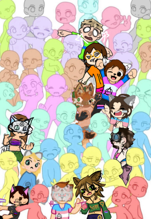 a silly collab - ibisPaint