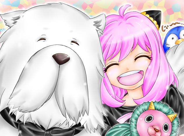 なかよし♪（アーニャ♡ボンド）出来た！