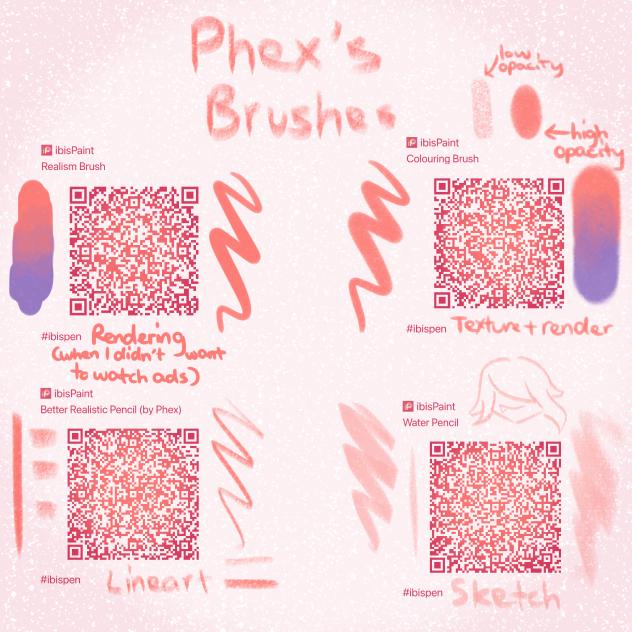 Phex’s Brushes - ibisPaint