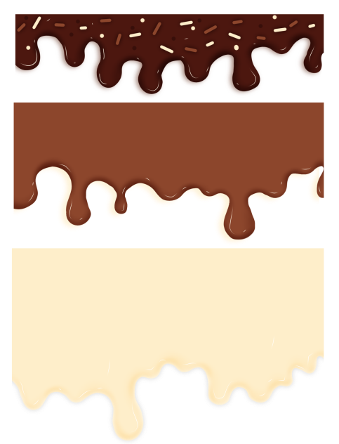 chocolate drips 🍫