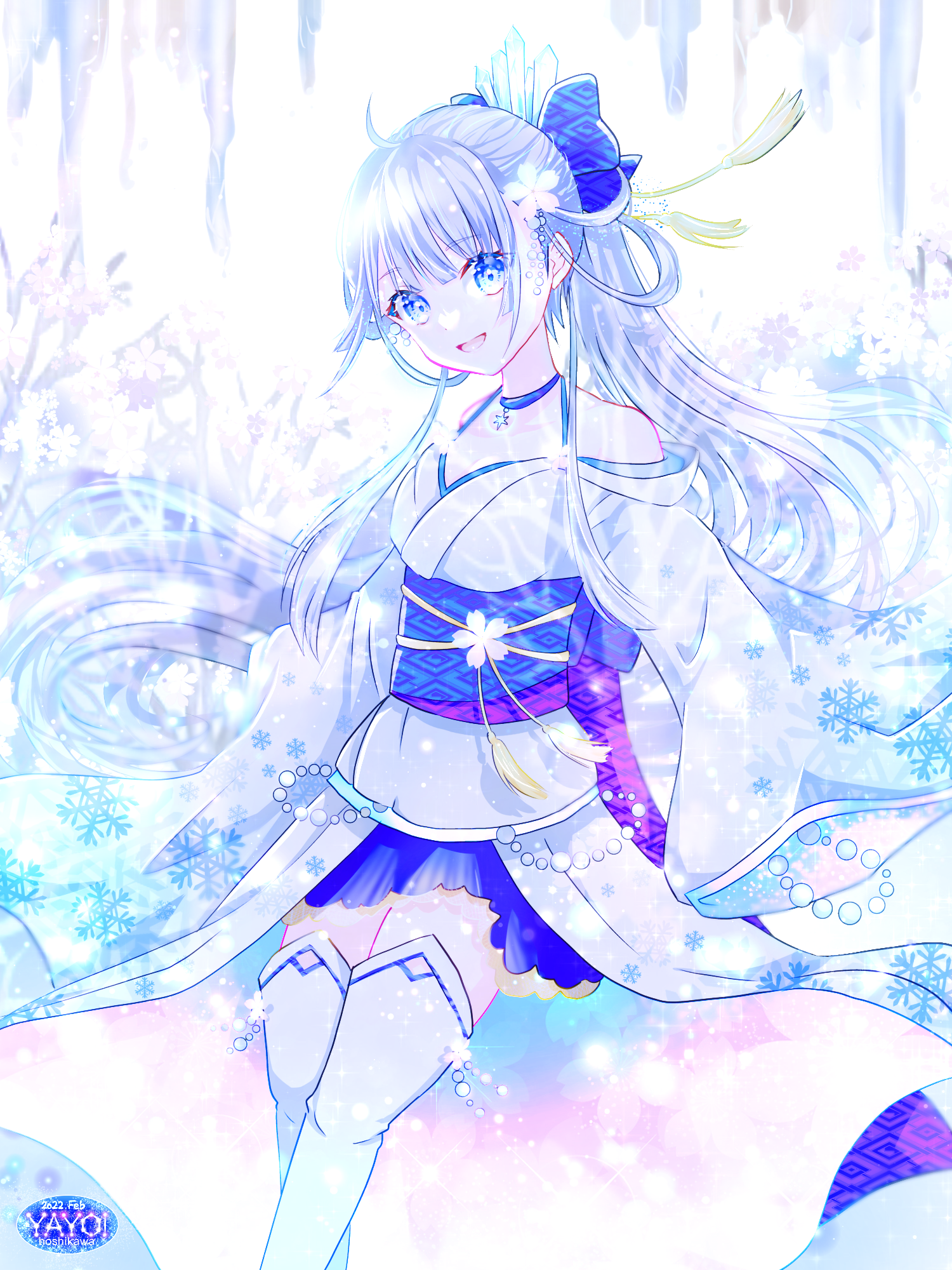 氷桜✨️ 氷桜(ヒザクラ) - ibisPaint