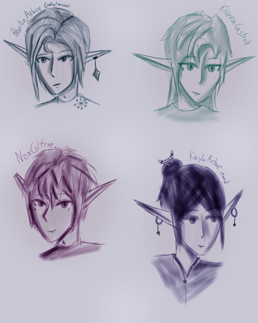 Just some characters in my book