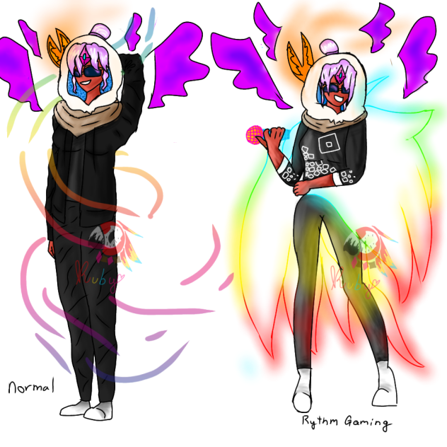RubyTheRythmGamer (my roblox character)