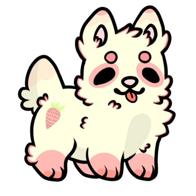 Strawberry doggo
