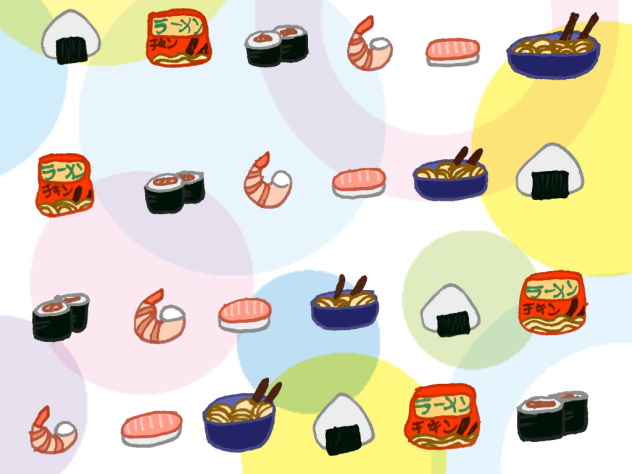 sharpie food pattern