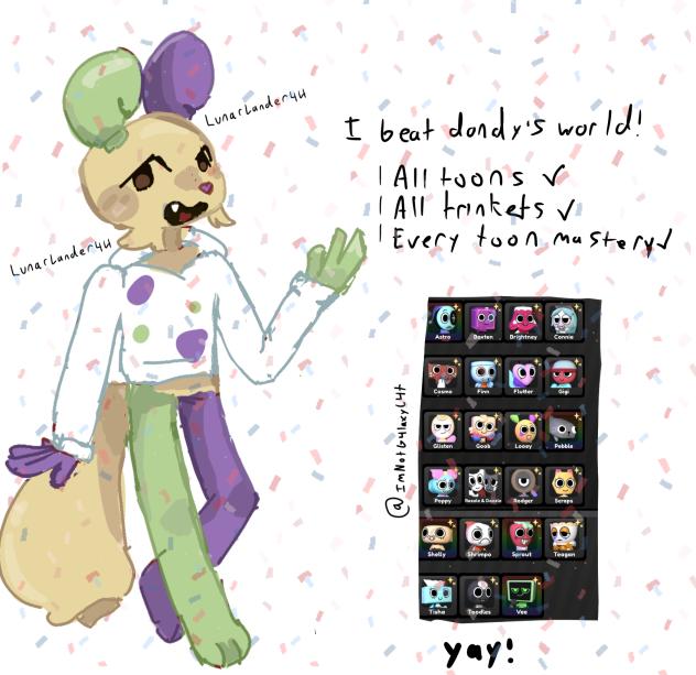 LOOEY FANART plus I BEAT DANDYS WORLD 🗣️