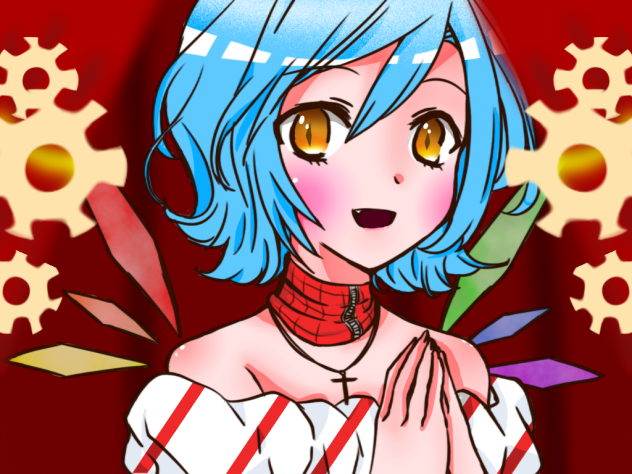 !オリキャラ〜線画〜塗ってください着色