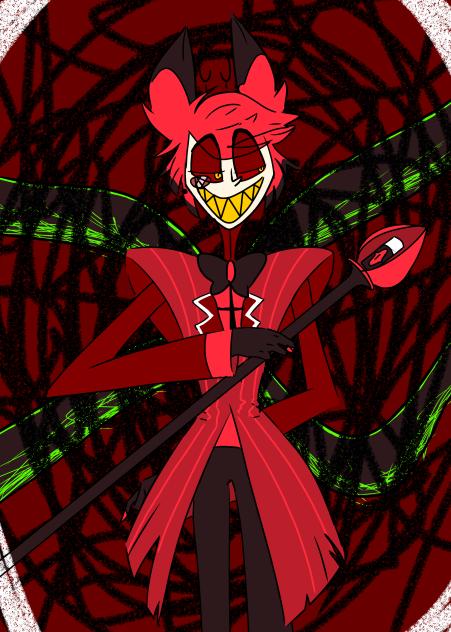 アラスター　全身初描き