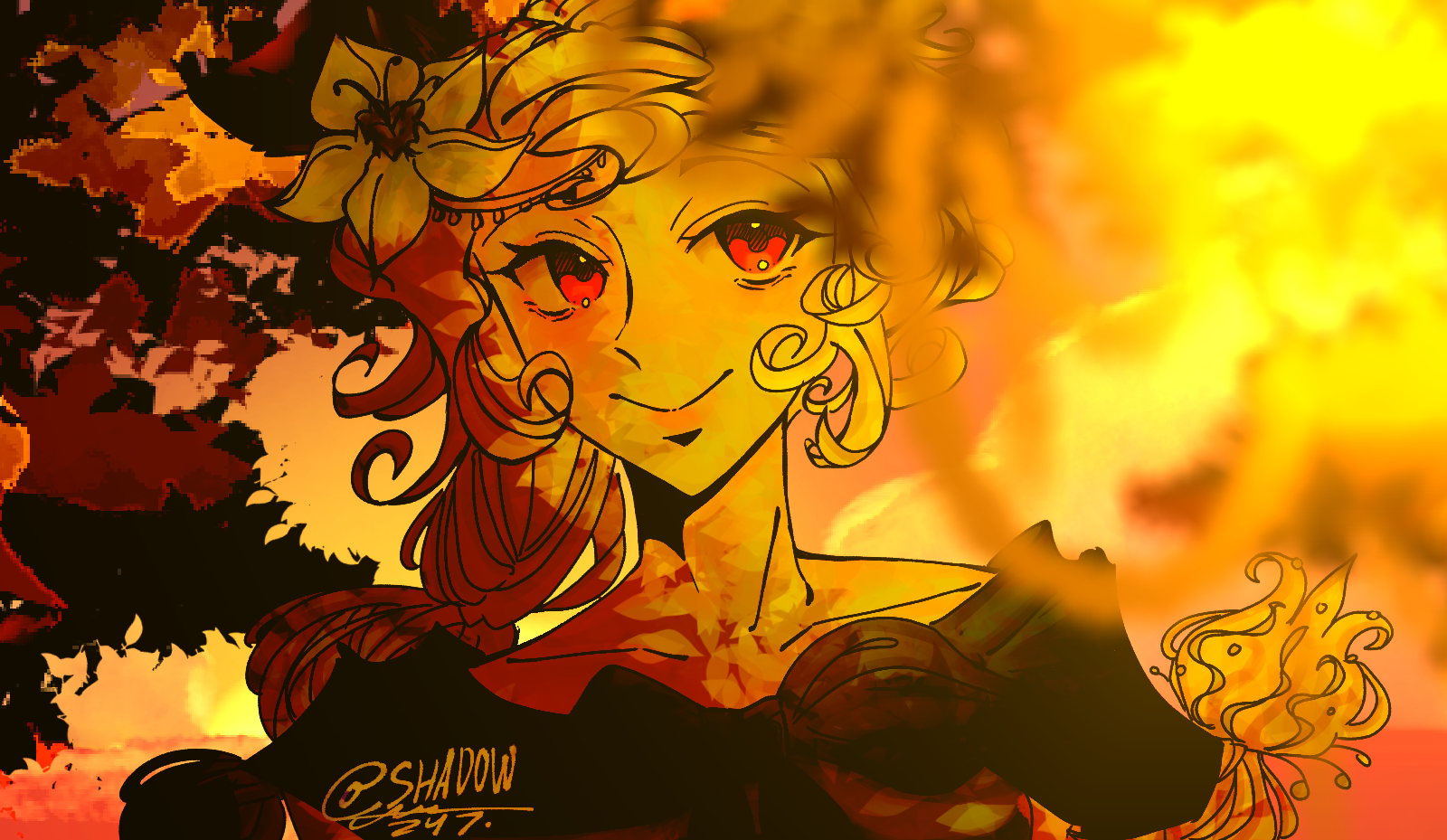 trying anmie art style - ibisPaint