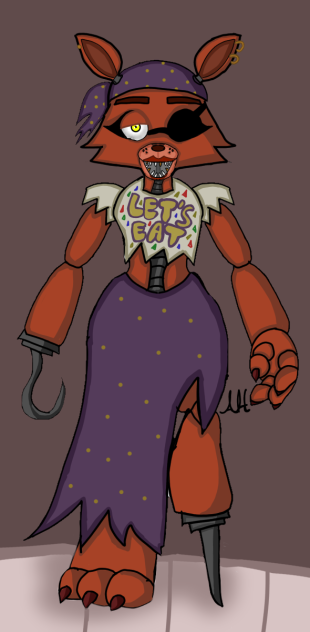 Foxy as a girl