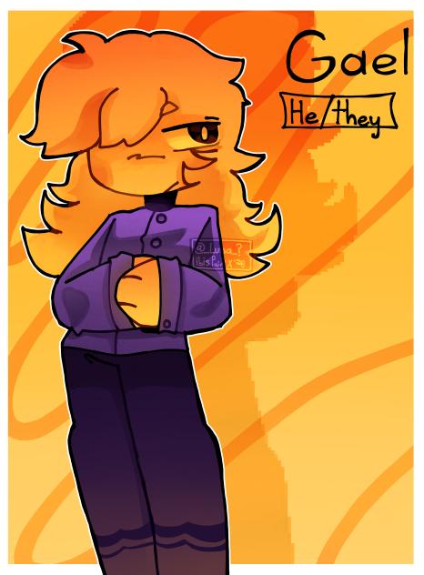 🧡🪻 - Fanart for Oddlyspecs -🪻🧡