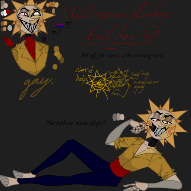 SAMS AU Evil Sun ref - ibisPaint