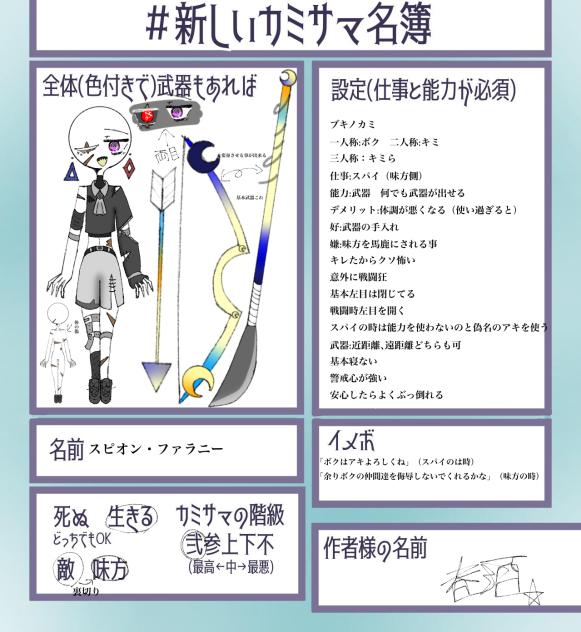 キャラ募ぉぉぉぉ4