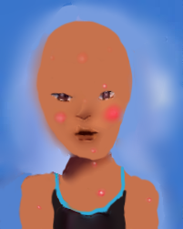 BaDdIe WiTh MakEuP rEmOvEd