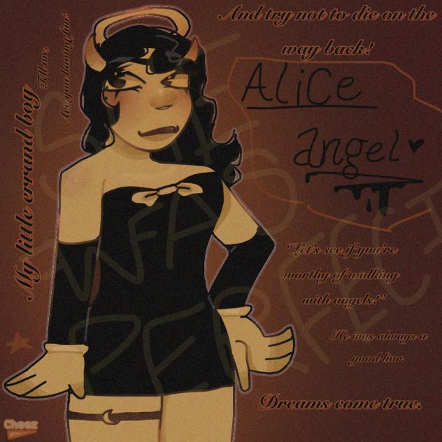 Alice Angel fanart 🗣️‼️💯🔥🔊
