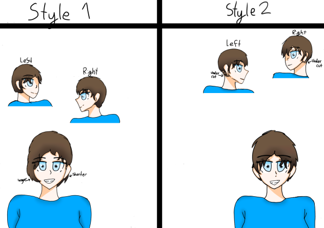 Hair styles for a friend