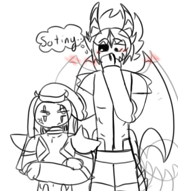 lil height difference 0u0