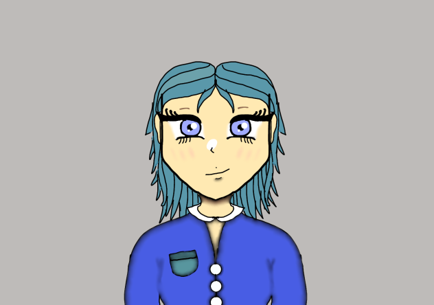 High school girl - ibisPaint