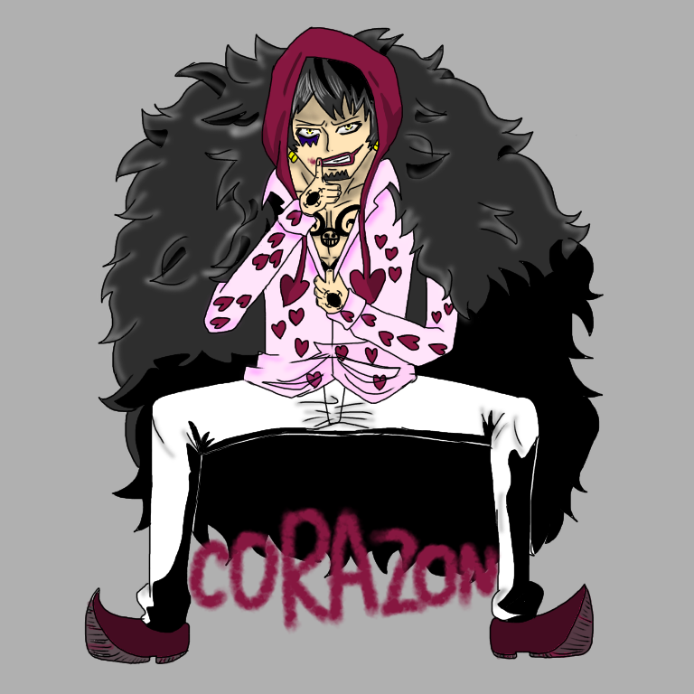 ONE PIECE 二代目コラソン - ibisPaint