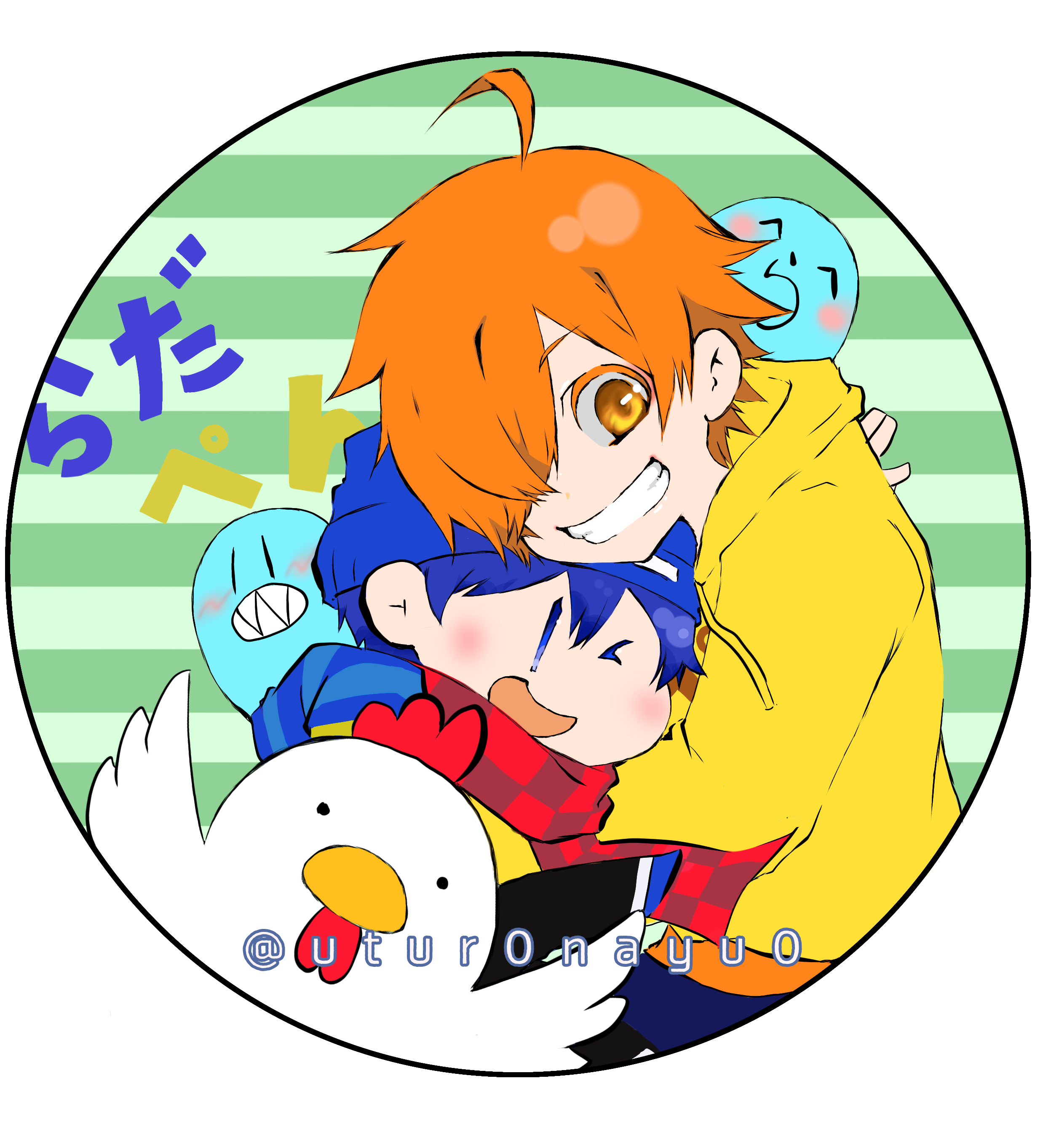 相方のアイコン用らだぺん Ibispaint