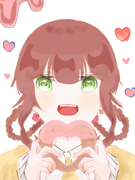 🍩×😍 2枚