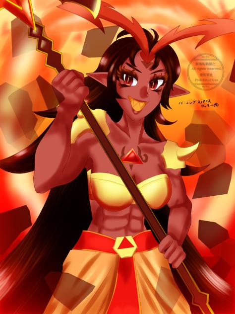 バーニングスパイスクッキー(性転換擬人化)