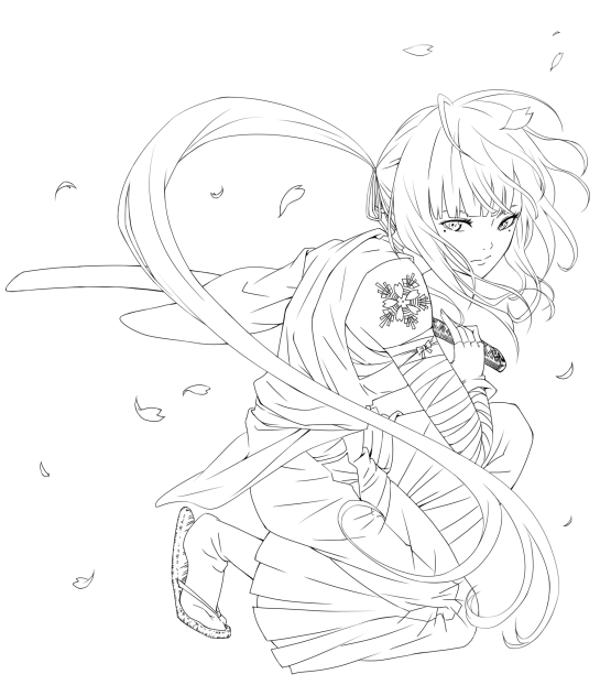 ★時の刹那★(線画)