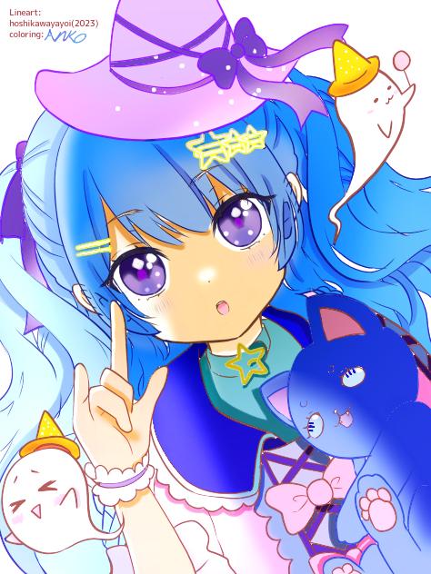 星川ヤヨイさんの線画塗らせていただきました！