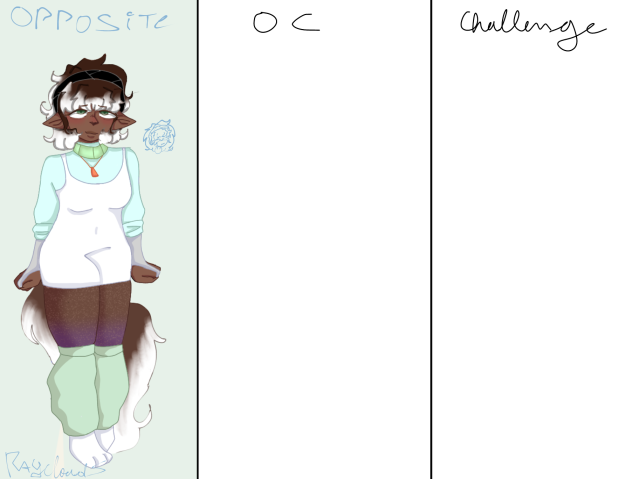 Opposite oc challenge.