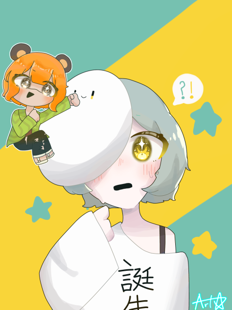生誕イラスト　色々ないバージョン