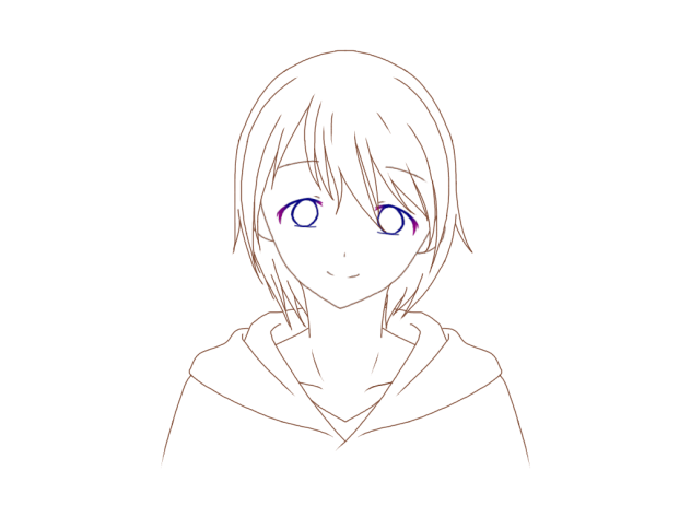 【線画】塗ってください！