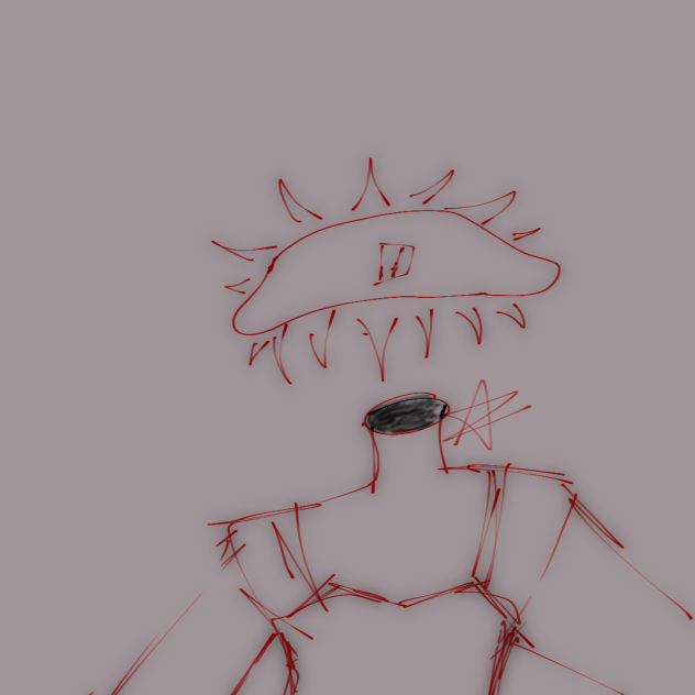 Glowey eye person!