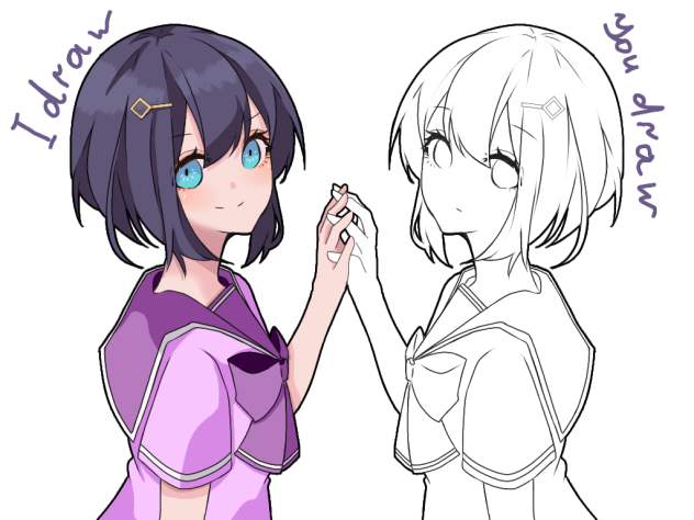 I draw 🎨 You draw