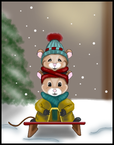 Snow day - ibisPaint