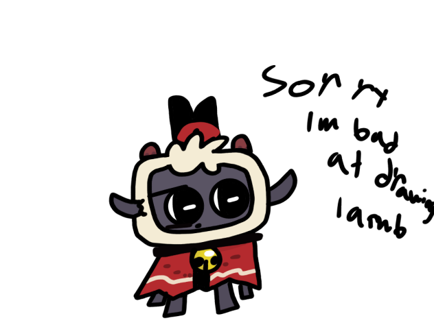 confused lamb