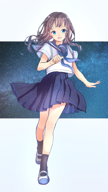 かなで様の素敵な線画お借りしました！